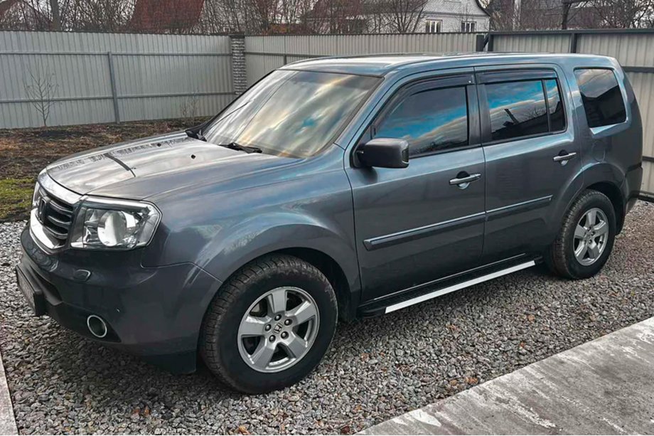 Honda Pilot 2008–2015 Deflektorji oken (4 kosi, HIC) Image