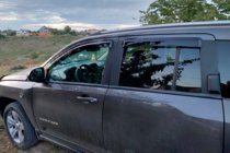 Jeep Compass 2006–2016 Deflektorji oken (4 kosi, HIC) fotografija 2