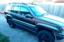 Jeep Grand Cherokee WJ 1999–2004 Deflektorji oken (4 kosi, HIC) fotografija 8