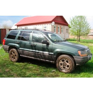 Deflektorji oken (4 kosi, HIC) Jeep Grand Cherokee WJ 1999–2004 fotografija 1