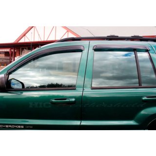 Deflektorji oken (4 kosi, HIC) Jeep Grand Cherokee WJ 1999–2004 fotografija 2