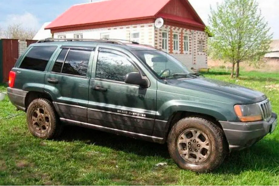 Jeep Grand Cherokee WJ 1999–2004 Deflektorji oken (4 kosi, HIC) Image