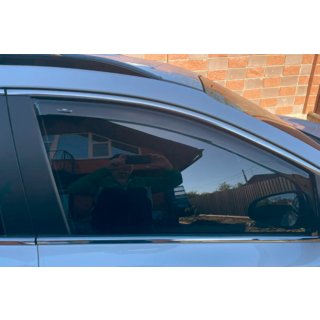 Vstavni deflektorji vetra za okna (4 kos, HIC) Kia Sportage 2015–2021 fotografija 1