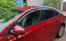 Chevrolet Cruze 2009–2015 Vetrni deflektorji za okna SD (4 kosi, Sunplex) fotografija 1