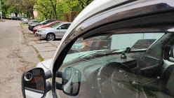 Fiat Doblo I 2001–2005 Vetrni deflektorji oken (2 kos, Sunplex Sport) fotografija 3