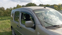 Renault Kangoo 2008–2020 Vetrni deflektorji oken (2 kos, Sunplex Sport) fotografija 4