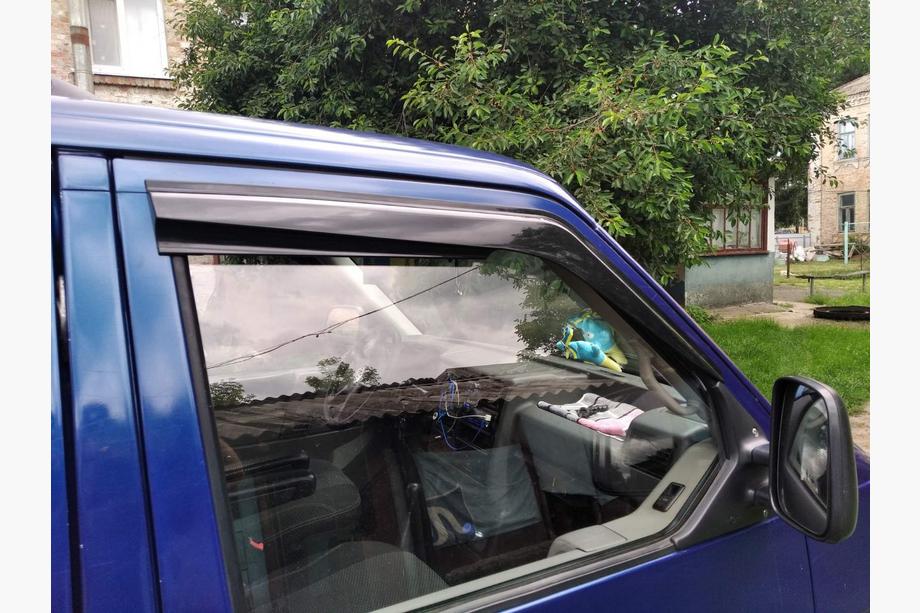 Volkswagen T4 Transporter 1990–2003 Vetrni deflektorji oken (2 kos, Sunplex Sport) Fotografija 12