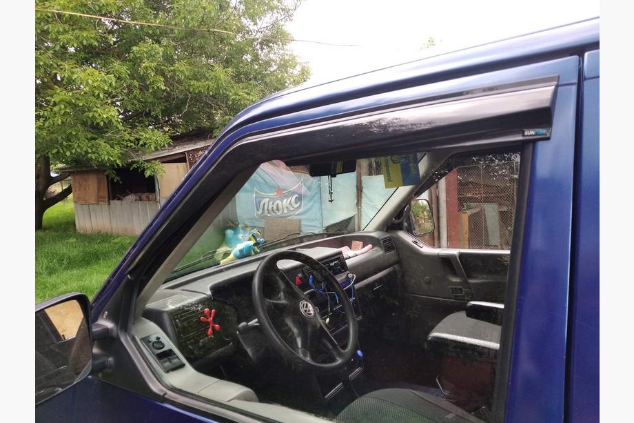 Volkswagen T4 Transporter 1990–2003 Vetrni deflektorji oken (2 kos, Sunplex Sport) Fotografija 11