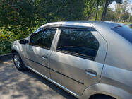 Renault Logan I 2008–2013 Vetrni deflektorji oken (4 kosi, Sunplex Sport) fotografija 5