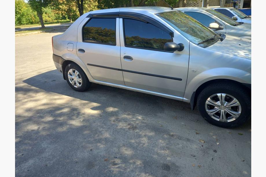Dacia Logan I 2008–2012 Vetrni deflektorji oken (4 kosi, Sunplex Sport) Fotografija 3
