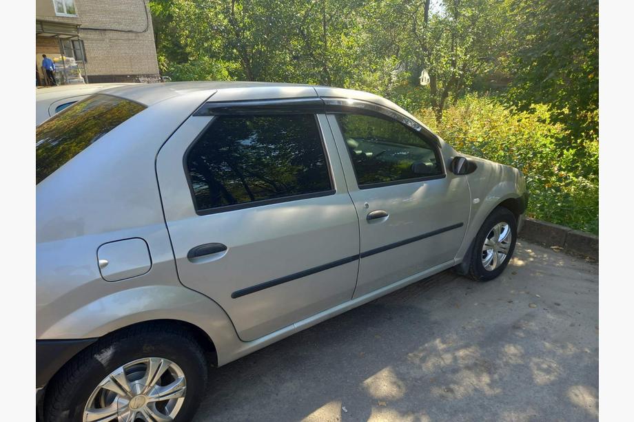 Dacia Logan I 2008–2012 Vetrni deflektorji oken (4 kosi, Sunplex Sport) Fotografija 4