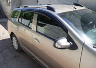 Dacia Logan MCV 2013–2020 Vetrni deflektorji oken (4 kosi, Sunplex Sport) fotografija 3