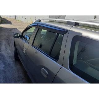Vetrni deflektorji oken (4 kosi, Sunplex Sport) Dacia Logan MCV 2013–2020 fotografija 2