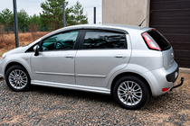 Fiat Grande Punto/Punto EVO 2006–2018 Vetrni deflektorji oken (4 kosi, Sunplex Sport) fotografija 2