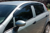 Fiat Grande Punto/Punto EVO 2006–2018 Vetrni deflektorji oken (4 kosi, Sunplex Sport) fotografija 6