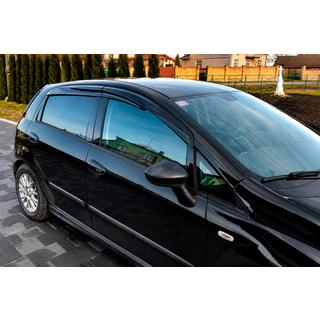 Vetrni deflektorji oken (4 kosi, Sunplex Sport) Fiat Grande Punto/Punto EVO 2006–2018 fotografija 3