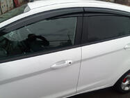 Ford Fiesta 2008–2017 Vetrni deflektorji oken (4 kosi, Sunplex Sport) fotografija 4