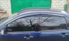 Ford Focus I 1998–2005 Deflektorji oken SD (4 kos, Sunplex Sport) fotografija 1