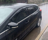 Ford Focus III 2011–2017 Vetrni deflektorji oken HB/Sedan (4 kos, Sunplex Sport) fotografija 1