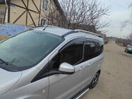 Ford Courier 2014–2023 Vetrni deflektorji oken (4 kosi, Sunplex Sport) fotografija 1