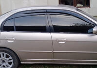 Honda Civic Sedan VII 2001–2006 Vetrni deflektorji oken (4 kosi, Sunplex Sport) fotografija 1