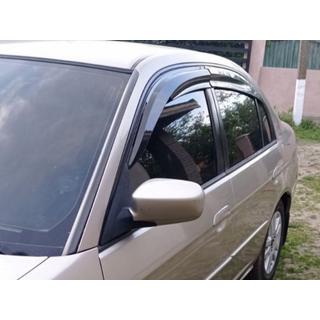 Vetrni deflektorji oken (4 kosi, Sunplex Sport) Honda Civic Sedan VII 2001–2006 fotografija 2