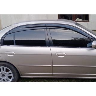 Vetrni deflektorji oken (4 kosi, Sunplex Sport) Honda Civic Sedan VII 2001–2006 fotografija 1