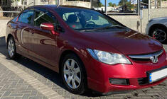 Honda Civic Sedan VIII 2006–2011 Vetrni deflektorji oken (4 kosi, Sunplex Sport) fotografija 4