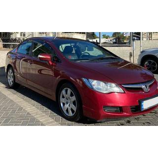 Vetrni deflektorji oken (4 kosi, Sunplex Sport) Honda Civic Sedan VIII 2006–2011 fotografija 4