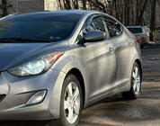 Hyundai Elantra (MD/UD) 2011–2015 Vetrni deflektorji oken (4 kosi, Sunplex Sport) fotografija 1