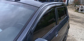 Hyundai Getz 2002– Vetrni deflektorji oken (4 kosi, Sunplex Sport) fotografija 3