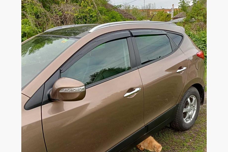 Hyundai IX-35 2010–2015 Vetrni deflektorji oken (4 kosi, Sunplex Sport) Image