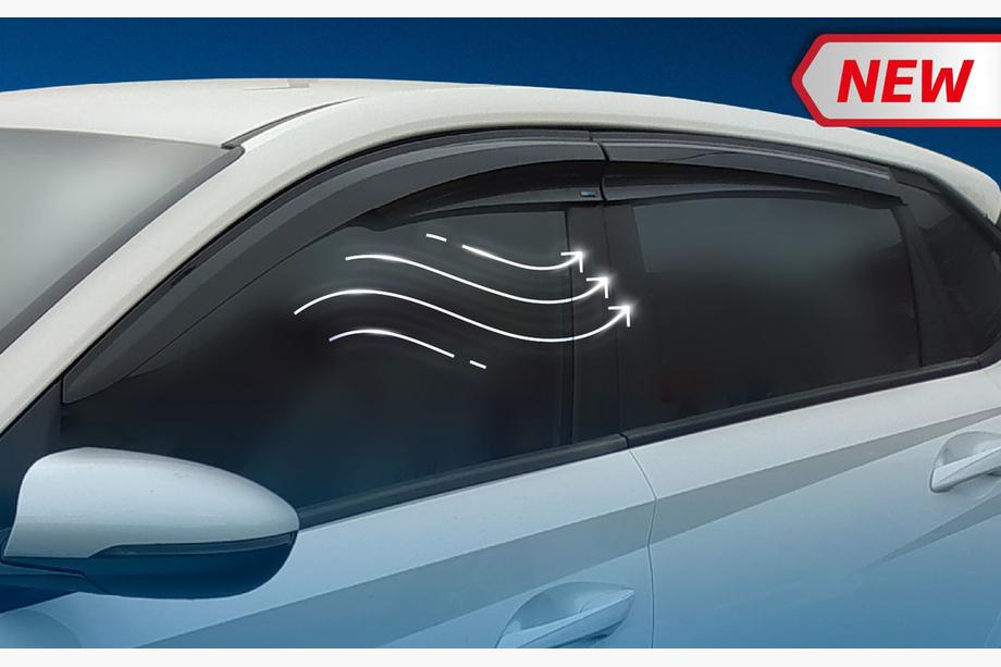 Hyundai I-20 2020– Vetrni deflektorji oken (4 kosi, Sunplex Sport) Fotografija 1