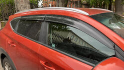 Hyundai Tucson TL 2016–2021 Vetrni deflektorji oken (4 kosi, Sunplex Sport) fotografija 2