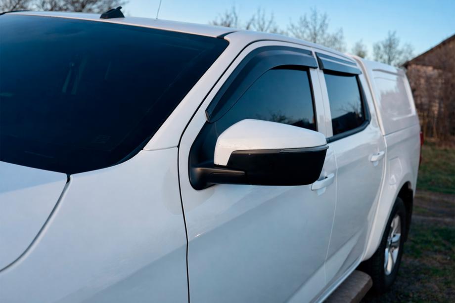 Isuzu D-Max 2019– Vetrni deflektorji oken (4 kosi, Sunplex Sport) Fotografija 8