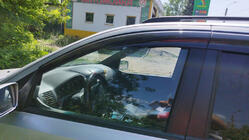 Kia Sorento I BL 2002–2009 Vetrni deflektorji oken (4 kosi, Sunplex Sport) fotografija 5