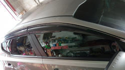 Kia Optima 2010–2016 Vetrni deflektorji oken (4 kosi, Sunplex Sport) fotografija 2