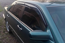 Mercedes E-class W210 1995–2002 Deflektorji oken SD (4 kos, Sunplex Sport) fotografija 4
