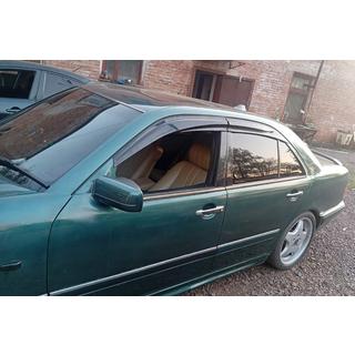 Deflektorji oken SD (4 kos, Sunplex Sport) Mercedes E-class W210 1995–2002 fotografija 2