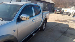Mitsubishi L200 2006–2015 Vetrni deflektorji oken (4 kosi, Sunplex Sport) fotografija 7