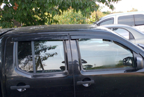 Nissan Navara 2006–2015 Vetrni deflektorji oken (4 kosi, Sunplex Sport) fotografija 9