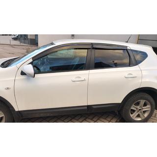 Vetrni deflektorji oken (4 kosi, Sunplex Sport) Nissan Qashqai 2010–2014 fotografija 1