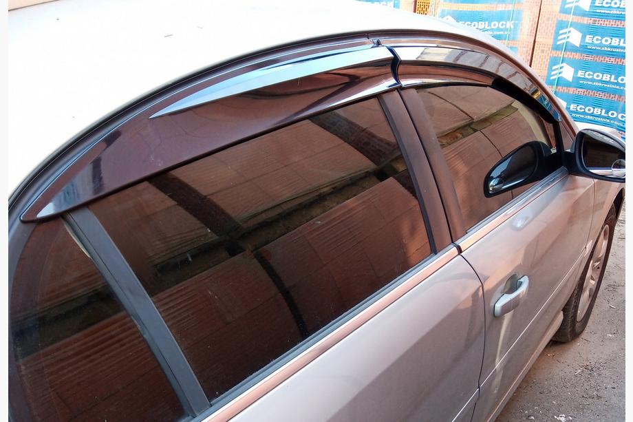 Opel Vectra C 2002–2008 Deflektorji oken SD (4 kos, Sunplex Sport) Fotografija 10