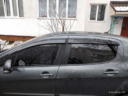 Peugeot 307 2001–2008 Vetrni deflektorji za okna HB (4 kos, Sunplex Sport) fotografija 2
