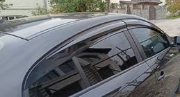 Renault Fluence 2009–2016 Vetrni deflektorji oken (4 kosi, Sunplex Sport) fotografija 2