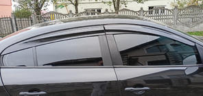 Renault Fluence 2009–2016 Vetrni deflektorji oken (4 kosi, Sunplex Sport) fotografija 3