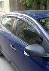 Renault Megane III 2009–2016 Vetrni deflektorji za okna HB (4 kos, Sunplex Sport) fotografija 5