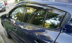 Renault Megane III 2009–2016 Vetrni deflektorji za okna HB (4 kos, Sunplex Sport) fotografija 7