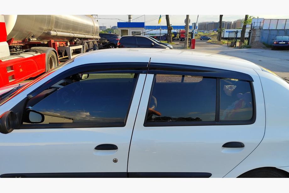Renault Symbol 1999–2008 Vetrni deflektorji oken (4 kosi, Sunplex Sport) Image