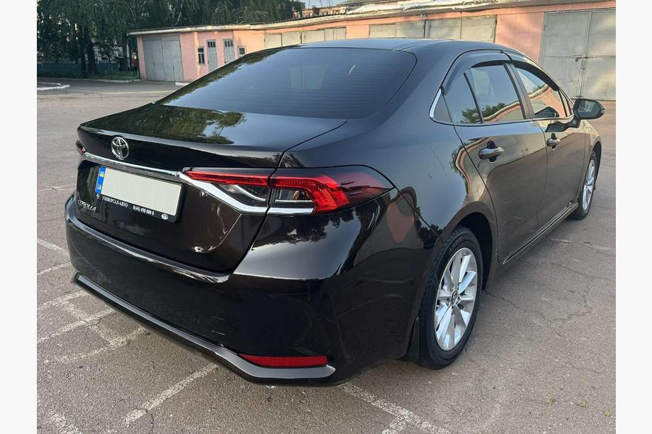 Toyota Corolla 2019– Vetrni deflektorji oken (4 kosi, Sunplex Sport) Fotografija 6